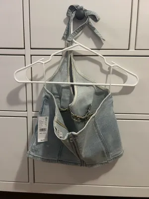 PacSun Denim Top  thumbnail 2