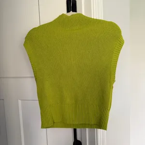 Maeve Anthropologie Ribbed‎ Sleeveless Sweater mock neck knit pullover thumbnail 5