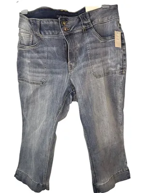 Maurice's Womens Plus Size 18W *nwt* Capri‎ Mid-Rise Jeans thumbnail 1
