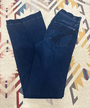7 For All Mankind Dojo Western Trouser Jeans thumbnail 1