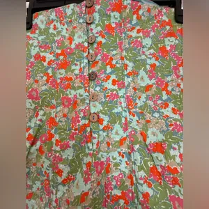 NWOT FREE PEOPLE Made Me Smile Printed Mini dress Made Me Smile Printed Mini thumbnail 9