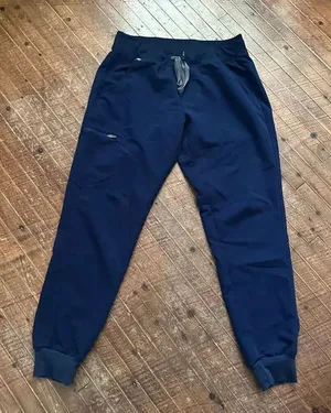 Figs navy blue M technical collection medical scrub pants thumbnail 1