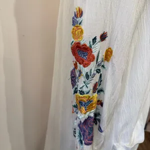 Free People Women’s Floral Embroidered Mini Dress Size XS thumbnail 5