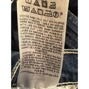 Levis 505 Straight Leg Jeans Womens 8 L Dark Wash Denim Stretch New NWT thumbnail 12