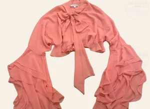 Nuuly x for love and lemons joana crop top thumbnail 3