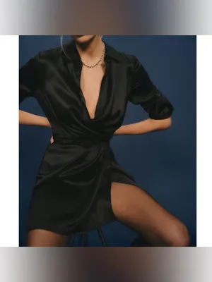 Reformation Alaine 100% Silk Dress thumbnail 2