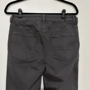 American Eagle AE High Rise Jegging Next Level Stretch Dark Gray Size 10 Utility thumbnail 6