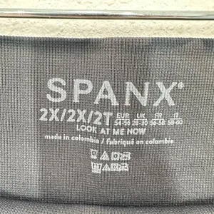 Spanx Plus Size Ecocare Seamless Leggings Black Camo Casual Travel‎ Comfort NWT thumbnail 3