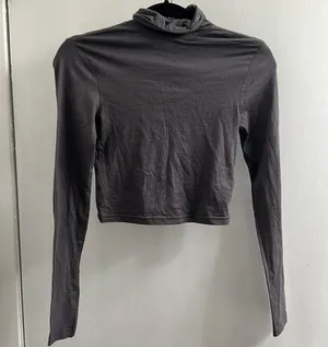H&M divided gray turtleneck size XS thumbnail 1