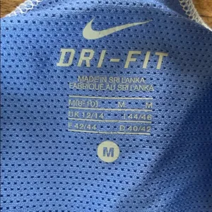 Nike Blue  Dri-Fit Tank Top thumbnail 3