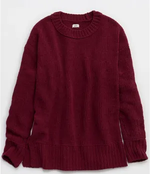 Aerie Like Candy Chenille Sweater thumbnail 1