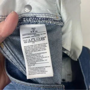 GAP size 26 2 maxi denim skirt womans casual ankle jean preppy mom thumbnail 5