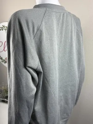 Cute Womens Sweatshirt Size S Silver thumbnail 4