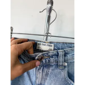We The Free Free People Light Wash Wide Leg Carpenter Jeans Blue Size 26 thumbnail 2