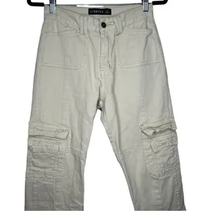 Lioness Stacey High Rise Cargo Pants Tan Beige Small thumbnail 5