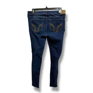 Hollister Womens Skinny Jeans Dark‎ Wash Stretch Denim 9S W29 L29 thumbnail 3