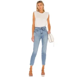 Free People We The‎ Free High Rise Stovepipe Ankle Jeans Size 25 thumbnail 2