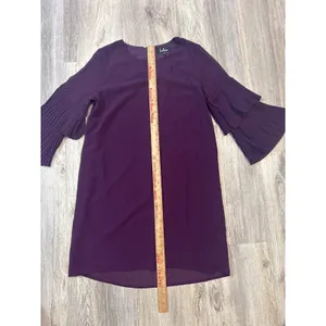 Lulus Move and‎ Shake Plum Purple Shift Dress Size Small thumbnail 8