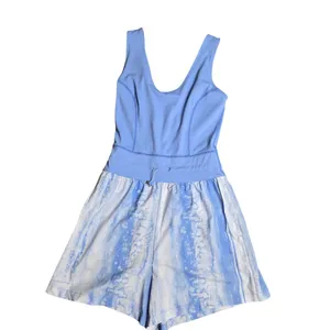 Travis Mathew‎ Dawn Glow Tank Romper in Cornflower Blue Size: XS thumbnail 2