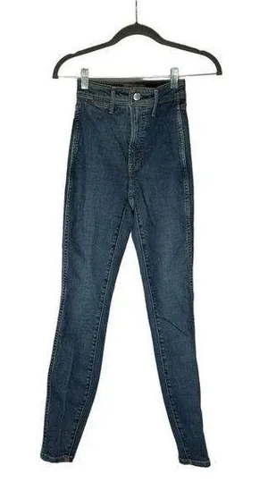 Everlane The Way High Skinny Jeans Organic Cotton Blend High Rise Waist Denim 23 thumbnail 1