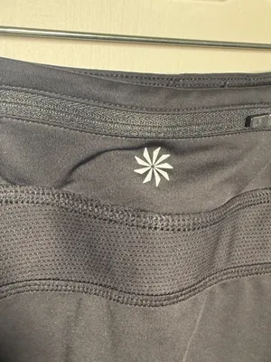 Athleta Black Women's Active Skort - Classic Performance Skorts Medium thumbnail 5