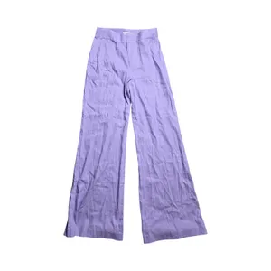 Alice + Olivia Dylan High Waist Purple Pants Size: 8 thumbnail 2