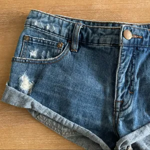 Free People Irreplaceable Denim Shorts 25 thumbnail 4