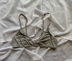 SHEIN Leisure Ribbed Bralette thumbnail 1