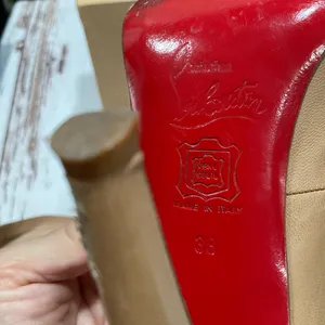 Christian Louboutin Leather Color‎ Block Pattern D’Orsay Pumps thumbnail 11