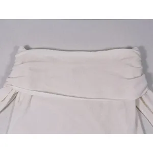 Abercrombie & Fitch Merino Wool Off Shoulder Sweater XXL Cream Cozy Old Money thumbnail 6