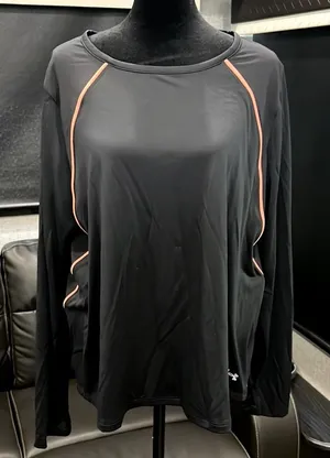 Women's Under Armour HeatGear Long‎ Sleeve Running Shirt XL thumbnail 1
