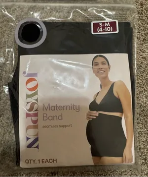 Joyspun Black Maternity Band S thumbnail 1