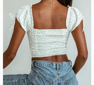 Princess Polly Floral Crop Top thumbnail 2