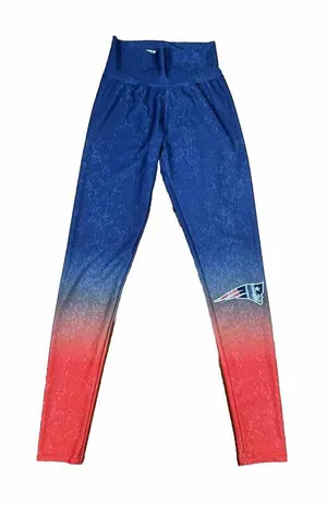 New England Patriots Womens‎ Leggings NFL Team Apparel Blue Red Small thumbnail 1