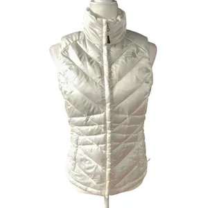 The North Face Jacket Coat 550 White Down Puffer Vest Size Women's XS thumbnail 2