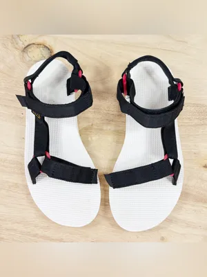 Teva Original Universal Sport Athletic Sandals White Black Womens Size 7 thumbnail 11