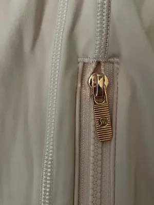 Pink Lululemon Women's Define Jacket, Gold Zipper, Size Medium thumbnail 3