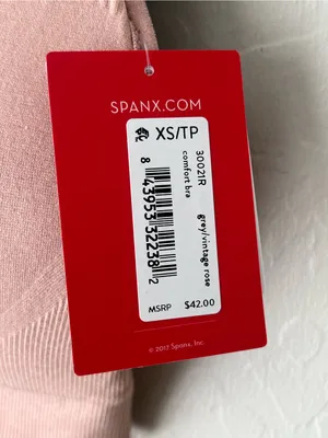 Spanx breast of both worlds reversible comfort bra NEW XS thumbnail 7