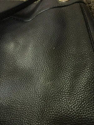 Coach Turnlock Edie Shoulder Bag Oxblood Pebble Leather Style 36855 Used thumbnail 8