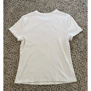 Old‎ Navy Women's Tan Cropped Snug Ribbed Short Sleeve Tee Size Medium thumbnail 6