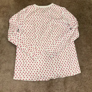 Roller Rabbit Preppy Pink Hearts m Cotton Pants and Henley Pajamas Set XS thumbnail 6