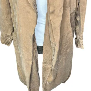 Anthropologie x Moth Carrie Belted Trench Coat Size X-Small Open NO BELT thumbnail 7
