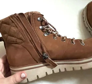 Caslon Hanley Brown Water Resistant Lace Up Boots Size 7.5 thumbnail 6