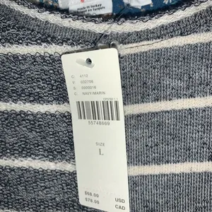 Anthropologie Devin sweatshirt textured striped brand‎ new with tags thumbnail 5