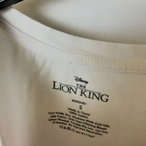 Disney The Lion King T Shirt Raw Hem Crop Top 100% Cotton Graphic Tee Top M thumbnail 3