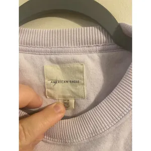 Women's American Eagle Light Pink Floral Pacific Coast USA Sweatshirt Size Small thumbnail 4