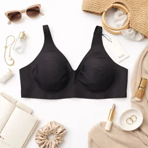Knix Black Wireless Seamless Support Bra Womens Medium New With Tags Comfort NWT thumbnail 7