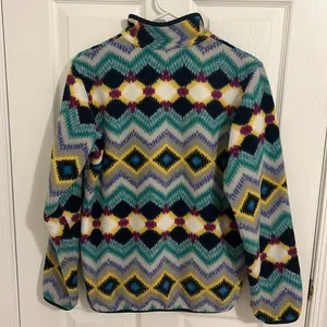 Patagonia Pullover Synchilla Snap T Blue Timber Twist Fleece Pullover Size Small thumbnail 10