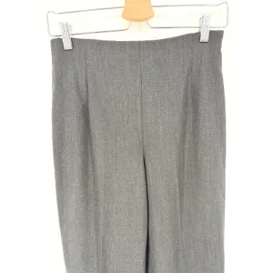 Lafayette‎ 148 New York Dress Pants 2 Charcoal Grey Wool High Waist Straight Leg thumbnail 4