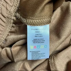 Hedge neutral cargo joggers‎ medium pants unisex windbreaker material drawstring thumbnail 16